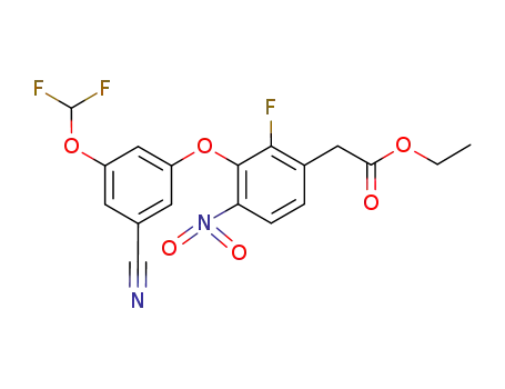 C<sub>18</sub>H<sub>13</sub>F<sub>3</sub>N<sub>2</sub>O<sub>6</sub>
