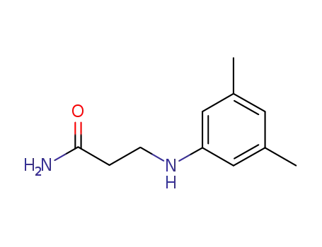 Molecular Structure of 857070-85-0 (3-(3,5-dimethyl-phenylamino)-propionamide)