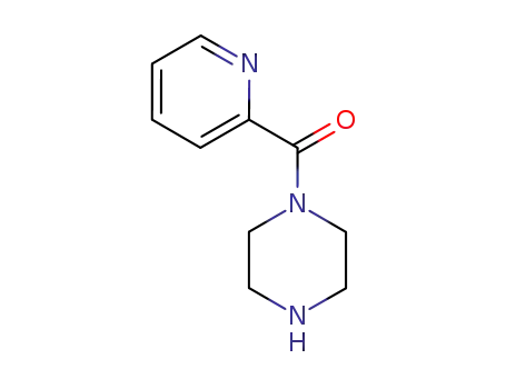 Molecular Structure of 39639-98-0 ((PIPERAZIN-1-YL)(PYRIDIN-2-YL) METHANONE)