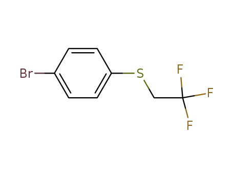 Molecular Structure of 530080-19-4 ((4-BROMOPHENYL)(2,2,2-TRIFLUOROETHYL)SULFANE)