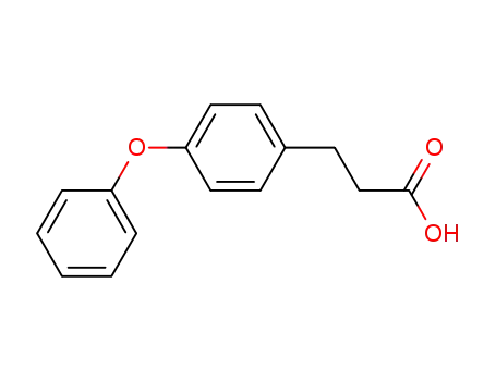 Molecular Structure of 20062-91-3 (3-(4-Phenoxyphenyl)propionic acid)