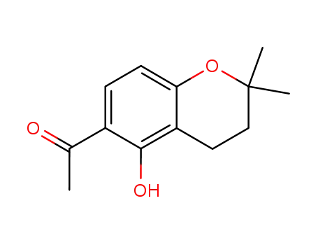 Ethanone,
1-(3,4-dihydro-5-hydroxy-2,2-dimethyl-2H-1-benzopyran-6-yl)-
