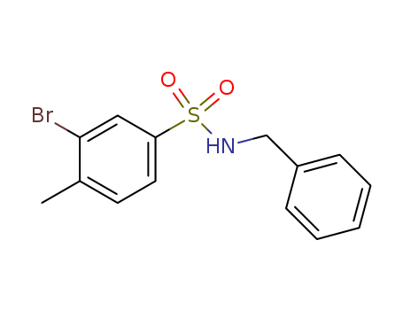 N-Benzyl-3-broMo-4-MethylbenzenesulfonaMide