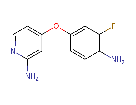 4-(4-amino-3-fluorophenoxy)pyridin-2-amine CAS No.864245-57-8