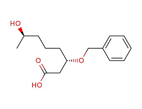 Octanoic acid, 7-hydroxy-3-(phenylmethoxy)-, (3S,7R)-
