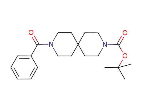 3,9-Diazaspiro[5.5]undecane-3-carboxylic acid, 9-benzoyl-, 1,1-dimethylethyl ester