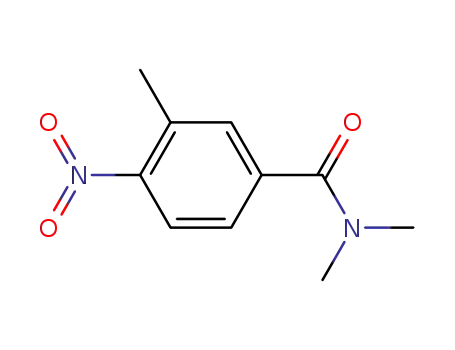 Molecular Structure of 333350-50-8 (N,N-dimethyl-3-methyl-4-nitrobenzamide)