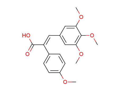 (E)-2-(4'-methoxyphenyl)-3-(3'',4'',5'''-trimethoxyphenyl)acrylic acid
