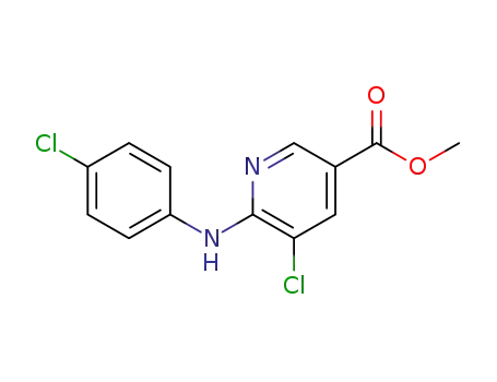 5-chloro-6-(4-chloro-phenylamino)-nicotinic acid methyl ester