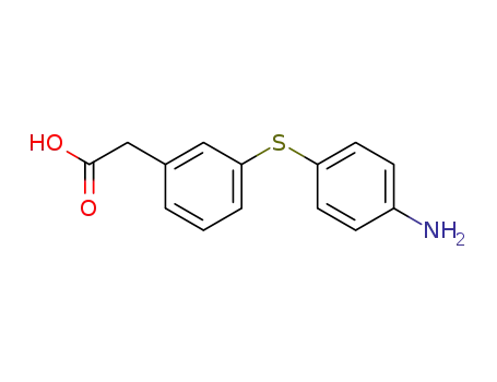 [3-(4-aminophenylsulphanyl)phenyl]acetic acid