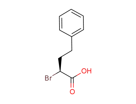 Molecular Structure of 174692-89-8 ((S)-2-bromo-4-phenylbutanoic acid)