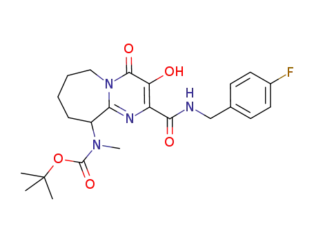 Molecular Structure of 724446-08-6 (azepin-10-yl]methyl-, 1,1-dimethylethyl ester)
