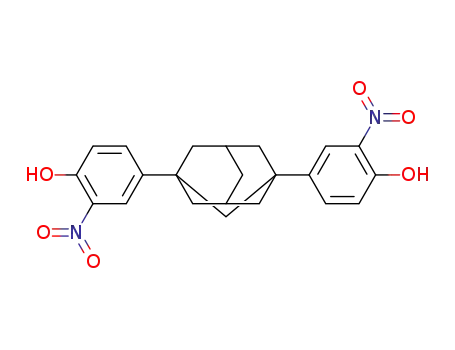 1,3-bis(4-hydroxy-3-nitrophenyl)adamantane