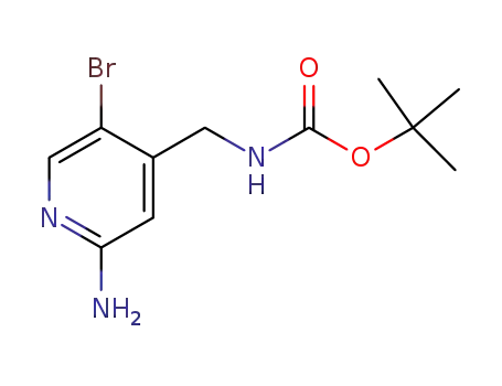 (2-amino-5-bromo-pyridin-4-ylmethyl)-carbamic acid tert-butyl ester