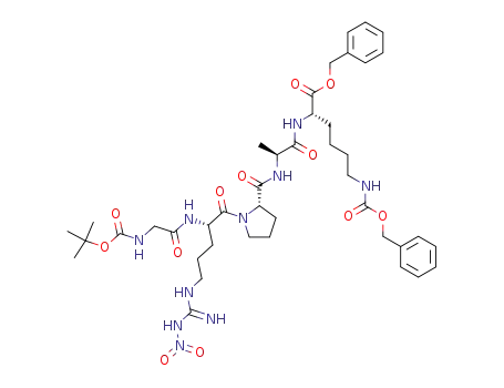 Boc-Gly-Arg(NO<sub>2</sub>)-Pro-Ala-Lys(Z)-OBzl