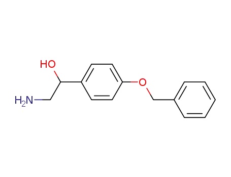 Molecular Structure of 56443-72-2 (2-AMINO-1-(4'-BENZYLOXYPHENYL)ETHANOL)