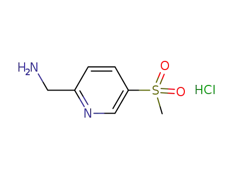 ([5-(Methylsulfonyl)Pyridin-2-Yl]Methyl)Amine Hydrochloride