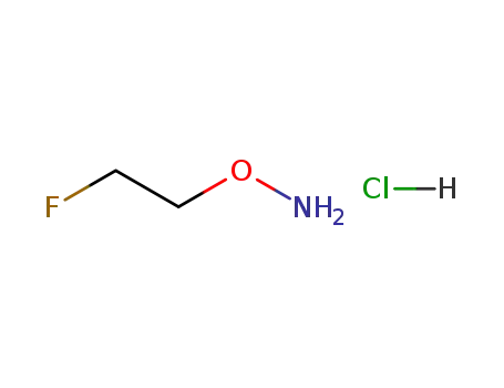 Molecular Structure of 95068-26-1 (O-(2-Fluoroethyl)hydroxylamine hydrochloride)