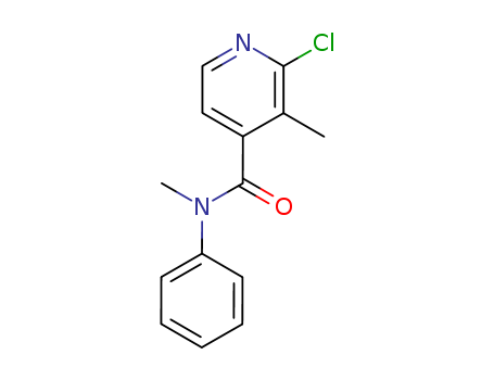 4-Pyridinecarboxamide, 2-chloro-N,3-dimethyl-N-phenyl-