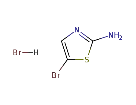 Molecular Structure of 61296-22-8 (2-Amino-5-bromothiazole monohydrobromide)