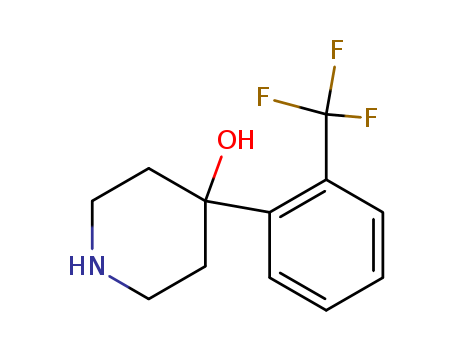 4-[2-(Trifluoromethyl)phenyl]-4-piperidinol HCl