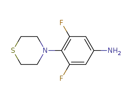 Benzenamine, 3,5-difluoro-4-(4-thiomorpholinyl)-