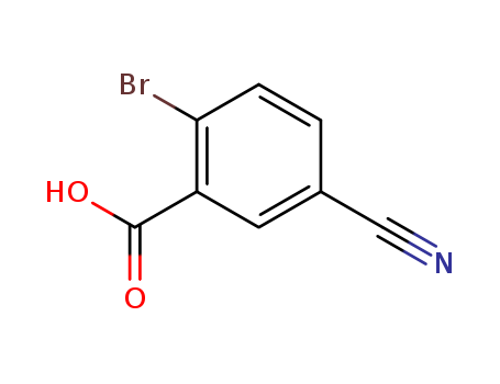 Benzoicacid, 2-bromo-5-cyano-