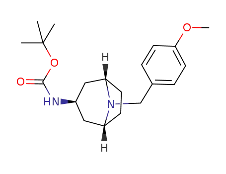 tert-butyl N-[8-(4-methoxyphenylmethyl)-8-azabicyclo[3.2.1]oct-3β-yl]-carbamate