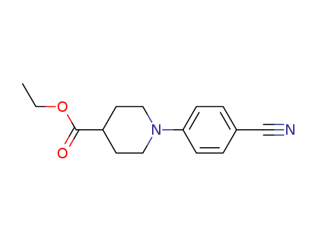 4-Piperidinecarboxylicacid, 1-(4-cyanophenyl)-, ethyl ester
