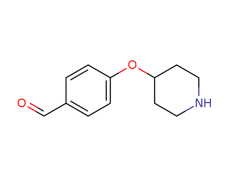 Benzaldehyde,4-(4-piperidinyloxy)-