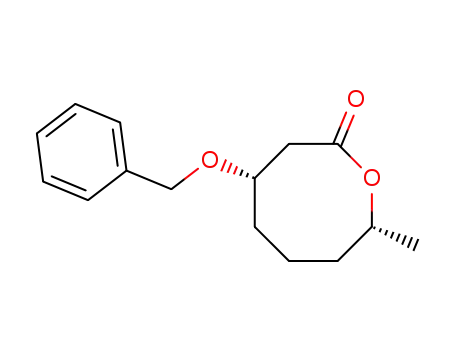Molecular Structure of 213818-72-5 (2-Oxocanone, 8-methyl-4-(phenylmethoxy)-, (4S,8R)-)