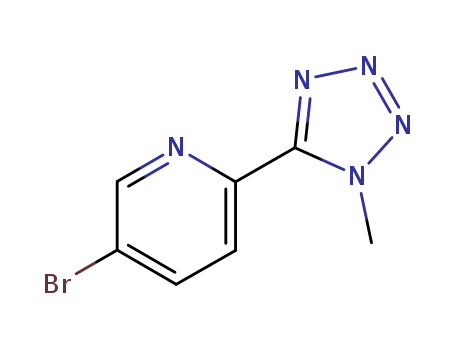 5-bromo-2-(1-methyl-1H-tetrazol-5-yl)pyridine