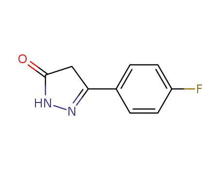 5-(4-FLUORO-페닐)-2,4-DIHYDRO-PYRAZOL-3-ONE