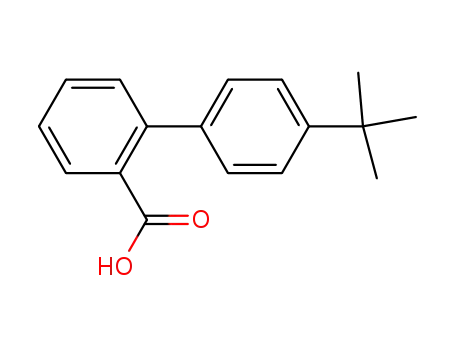 Molecular Structure of 84392-26-7 (2-(4-T-BUTYLPHENYL) BENZOIC ACID)