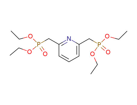 Molecular Structure of 61973-87-3 (tetraethyl 2,6-bis(methanephosphonate)pyridine)