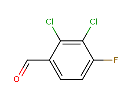 Molecular Structure of 845907-07-5 (Benzaldehyde, 2,3-dichloro-4-fluoro-)