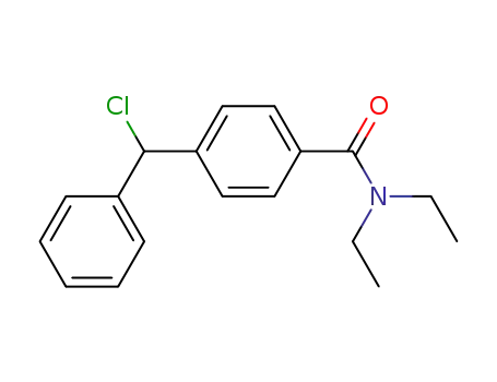 4-(Chloro-phenyl-methyl)-N,N-diethylbenzamide