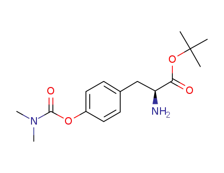 L-Tyrosine, 1,1-dimethylethyl ester, dimethylcarbamate (ester)