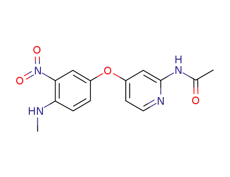 Acetamide, N-[4-[4-(methylamino)-3-nitrophenoxy]-2-pyridinyl]-