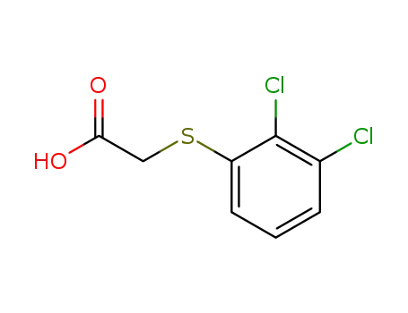 Molecular Structure of 6390-19-8 (2-(2,3-DICHLOROPHENYLTHIO)ACETIC ACID)