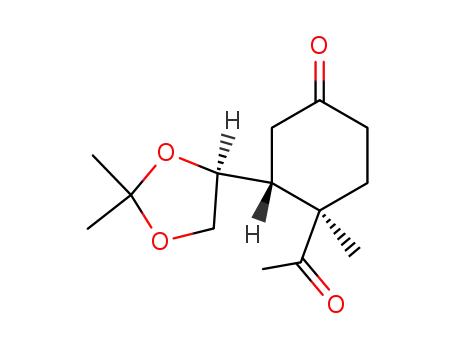 (3R,4R)-4-acetyl-3-[(4S)-2,2-dimethyl-1,3-dioxolan-4-yl]-4-methylcyclohexan-1-one