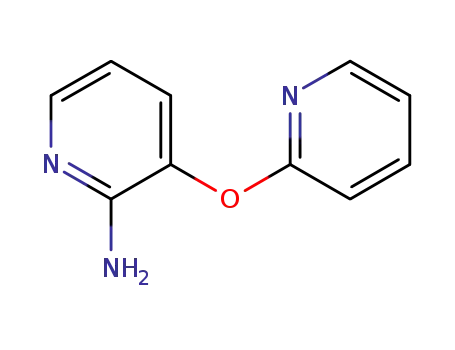 Molecular Structure of 960299-93-8 (3-(pyridin-2-yloxy)pyridin-2-amine)