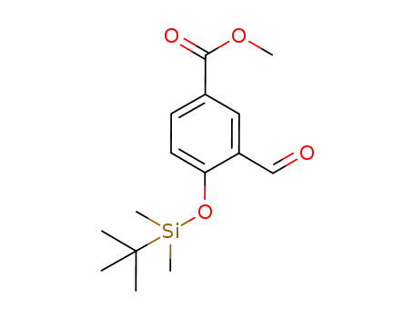 methyl 4-(tert-butyldimethylsilyloxy)-3-formyl-benzoate