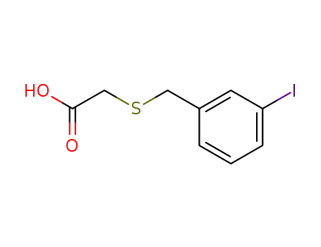(3-iodo-benzylsulfanyl)-acetic acid