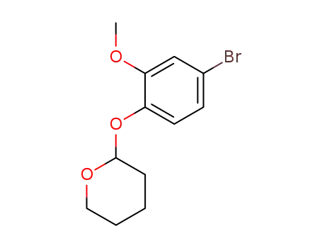 2-(4-bromo-2-methoxyphenoxy)tetrahydropyran