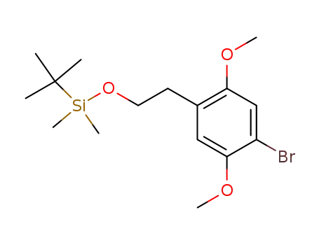 Silane,
[2-(4-bromo-2,5-dimethoxyphenyl)ethoxy](1,1-dimethylethyl)dimethyl-