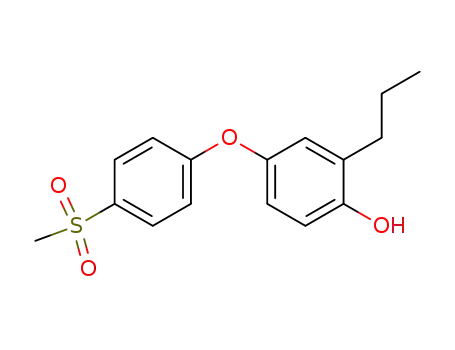 Phenol, 4-[4-(methylsulfonyl)phenoxy]-2-propyl-