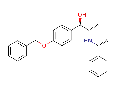 (1R, 2S)-1-[4-(benzyloxy)phenyl]-2-[((1R)-phenylethyl)amino]-1-propanol