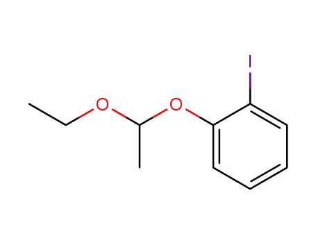 Molecular Structure of 870011-18-0 (acetaldehyde o-iodophenyl ethyl acetal)
