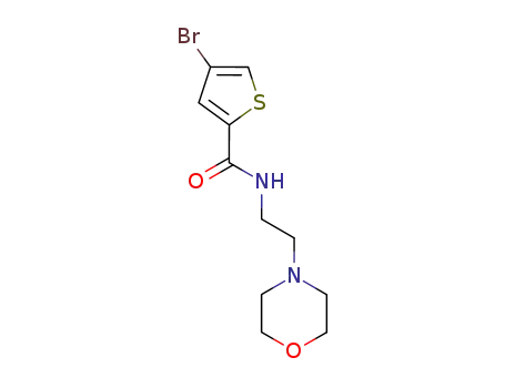 2-Thiophenecarboxamide, 4-bromo-N-[2-(4-morpholinyl)ethyl]-